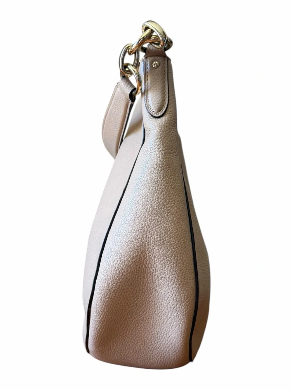 Coach Chelsea Hobo 32 Beechwood Pebbled Leather Shoulder Crossbody Bag